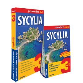 Sycylia 3w1 przewodnik + atlas + mapa