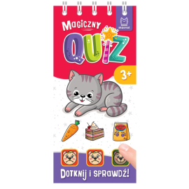 Magiczny quiz z kotkiem Dotknij i sprawdź