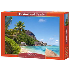 Puzzle Tropical Beach, Seychelles 3000