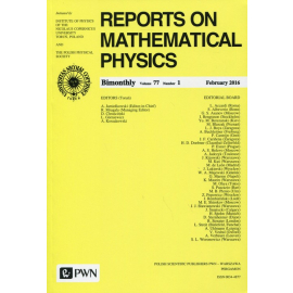 Reports on Mathematical Physics 77/1 2016 Kraj