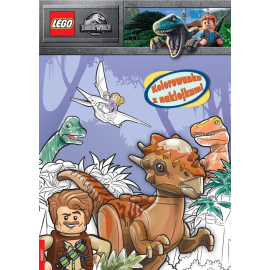 Lego Jurassic World Kolorowanka Z Naklejkami
