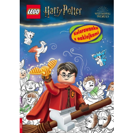 Lego Harry Potter Kolorowanka z naklejkami