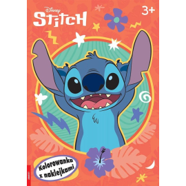 Disney Stitch Kolorowanka z naklejkami