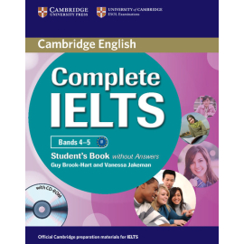 Complete IELTS Bands 4-5 Student's Book without answers + CD