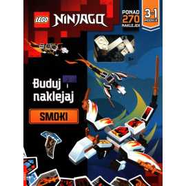 Lego Ninjago Buduj i naklejaj Smoki