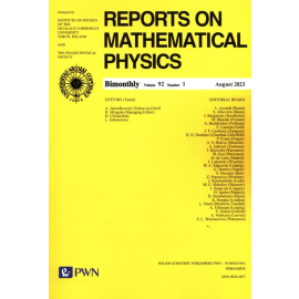 Reports on Mathematical Physics 92/1