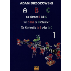 ABC na klarnet B lub C Podręcznik do nauki gry na klarnecie dla najmłodszych 1