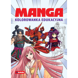 Manga Kolorowanka edukacyjna