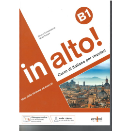 In alto! B1 podręcznik do włoskiego + ćwiczenia + audio online + Videogrammatica