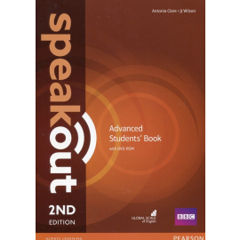 Speakout 2nd Advanced Students Book + DVD-ROM