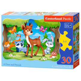 Puzzle A Deer and Friends 30