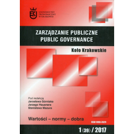 Zarządzanie Publiczne 1/2017 Koło Krakowskie