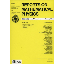 Reports on Mathematical Physics 79/1 2017
