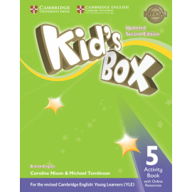 Kid's Box 5 Activity Book + Online