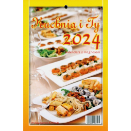 Kalendarz 2024  KL03 Kuchnia i Ty z magnesem
