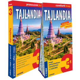 Tajlandia 3w1 przewodnik + atlas + mapa