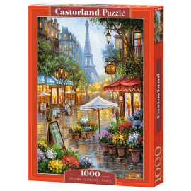 Puzzle Spring Flowers, Paris 1000