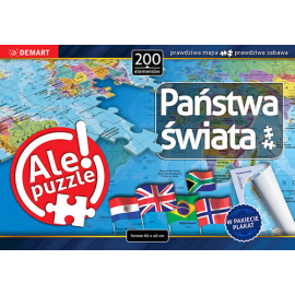 Puzzle Państwa świata 200