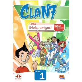 Clan 7 con Hola amigos 1 Podręcznik + kod dostępu online