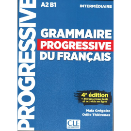Grammaire progressive niveau intermediaire A2 B1 +CD