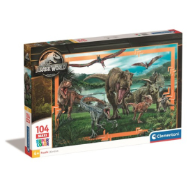Puzzle 104 Maxi Supercolor Jurassic Park