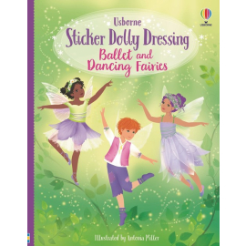 Sticker Dolly Dressing Ballet and Dancing Fairies
