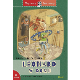 Czytamy bez mamy Leonard w domu