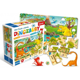 Maxi Puzzle dinozaury