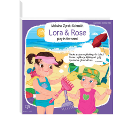 Lora&Rose play in the sand