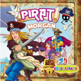 Rozkładanka 3D Pirat Morgan