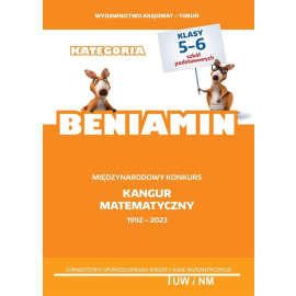 Matematyka z wesołym kangurem Beniamin 2023