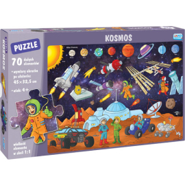 Puzzle 70 elementów Kosmos