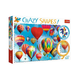 Puzzle Crazy shapes Kolorowe balony 600
