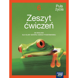 Biologia Puls życia zeszyt ćwiczeń dla klasy 6 szkoły podstawowej 64715 EDYCJA 2022-2024