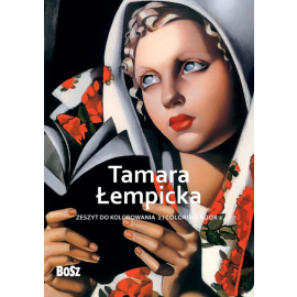 Tamara Łempicka - zeszyt do kolorowania 2
