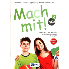 Mach mit! neu 3 Materiały ćwiczeniowe do języka niemieckiego dla klasy 6