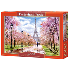 Puzzle 1000 Romantic Walk in Paris