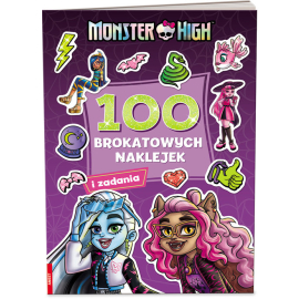 Monster High 100 brokatowych naklejek