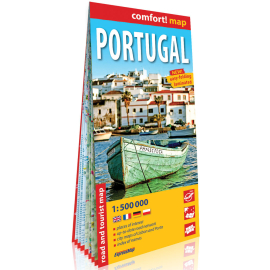 Portugalia (Portugal) laminowana mapa samochodowo-turystyczna 1:500 000