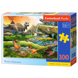 Puzzle World of Dinosaurs 100