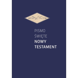 Pismo Święte Nowy Testament oprawa niebieska