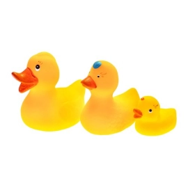 Rubberky Zabawki do kąpieli Kacza rodzinka 3 sztuki