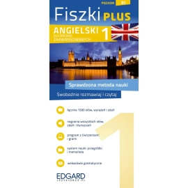 Angielski Fiszki PLUS dla średnio zaawansowanych 1