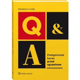 Postępowanie karne przed egzaminem