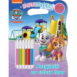 Przyjaźń na 4 łapy. Psi Patrol. Superkolory