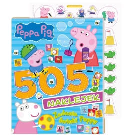 Zadania świnki Peppy. Świnka Peppa. 505 naklejek