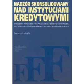 Nadzór skonsolidowany nad instytucjami kredytowymi