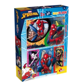 Puzzle 2x60 Spider-Man Marvel MaxiFloor