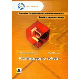 ECUK Przetwarzanie tekstu Poziom zaawansowany