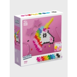 Plus-Plus Puzzle by numbers Jednorożec